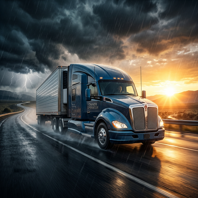 Owner Operators: Surviving in a Trucking Downturn
