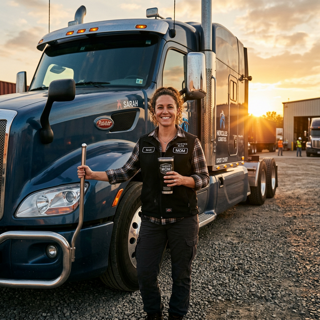 Meet The Truck-Driving Mom