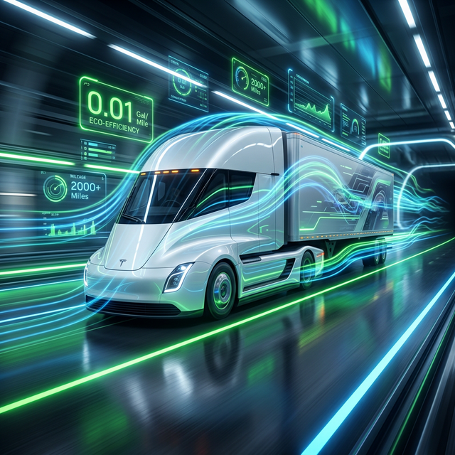 Shell Airflow Starship semi truck aims for fuel-economy record